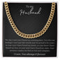 Husband- Cuban link chain