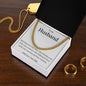 To My Husband- Cuban Link Chain