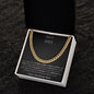 Class of 2020 Son- Cuban link chain