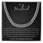 Husband- Cuban link chain
