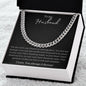 Husband- Cuban link chain