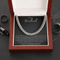 Husband- Cuban link chain