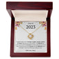 Class of 2023 Daughter- Love Knot Necklace