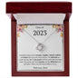 Class of 2023 Daughter- Love Knot Necklace