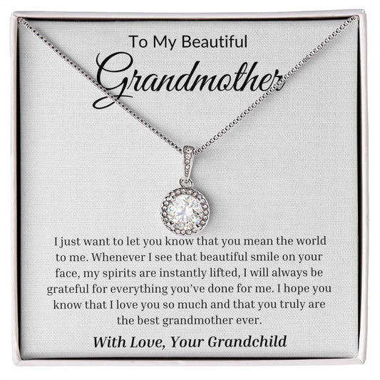To My Beautiful Grandmother
