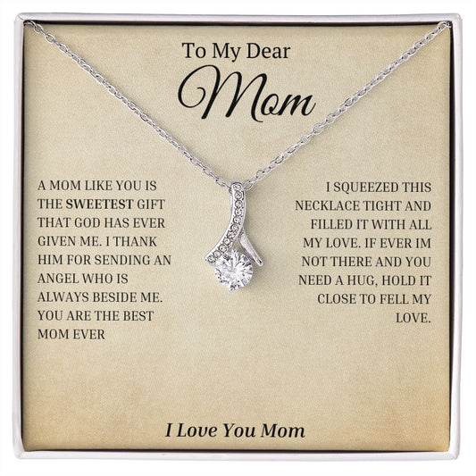 My Dear Mom- Alluring Beauty Necklace