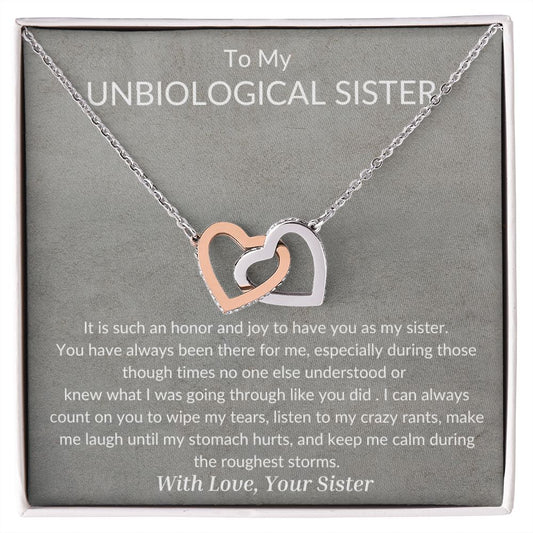 To My Unbiological Sister